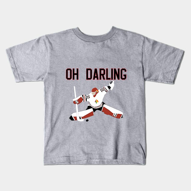 Oh Darling! Kids T-Shirt by vectorhockey